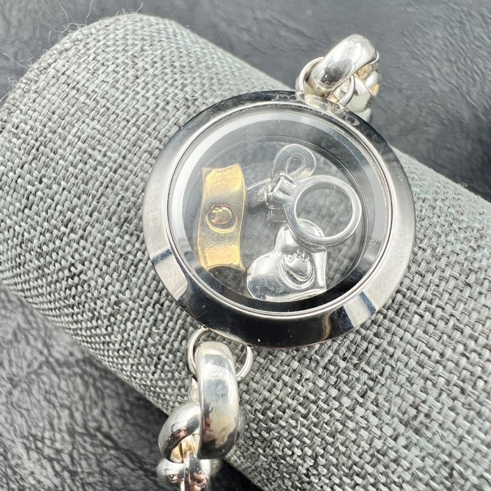 Origami Owl Army Wife Living Locket Bracelet OS SLV